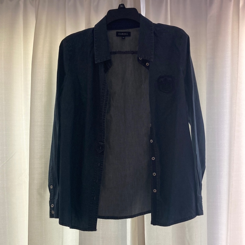 Denim Caroll Brand Button-Up Shirt